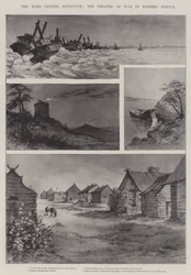 Die russisch-chinesische Schwierigkeit, das Kriegstheater in Ostsibirien